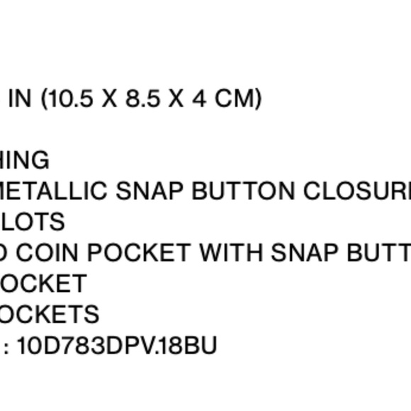 Celine Triomphe Small Flap Wallet – NWT from Paris - Picture 9 of 9